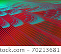 Abstract image material with red and green stripes 70213681