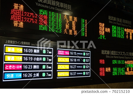 Train departure mark (Tokyo Station) Train departure mark (Tokyo Station) 70215210