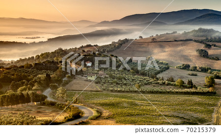 Tuscan Country scene 70215379