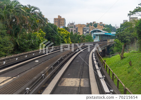Taiwan MRT Train Taipei MRT Wenhu Line Wenshan Neihu Line Muzha Zoo Taiwan MRT Train Taipei MRT Wenhu Line Wenshan Neihu Line Muzha Zoo 70215654