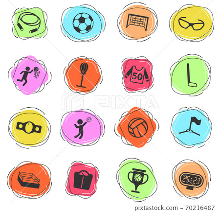 sport icon set 70216487
