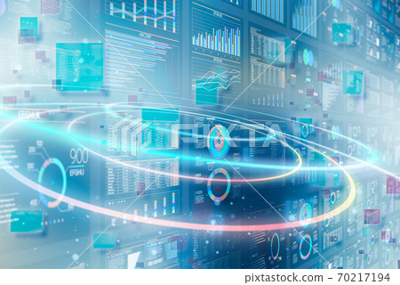 big data, digital, graph 70217194