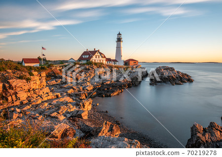 Portland, Maine, USA at Portland Head Light Portland, Maine, USA at Portland Head Light 70219278
