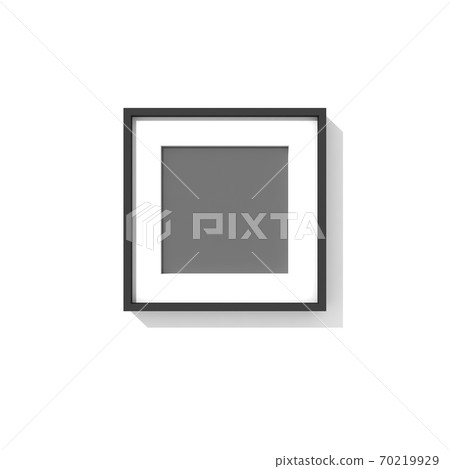 empty picture frame template set, 3d rendering empty picture frame template set, 3d rendering 70219929
