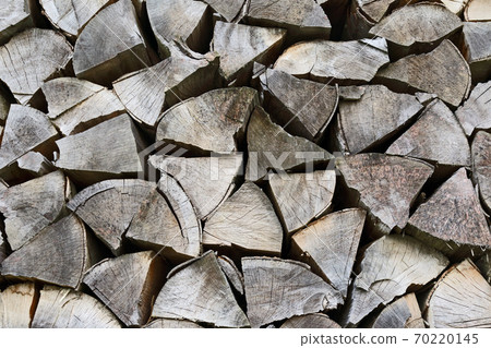 stack of dry wooden logs for the fire stack of dry wooden logs for the fire 70220145