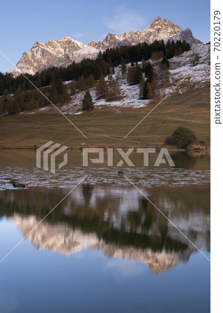 Evening at lake Taraspsee 70220179