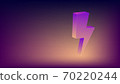 Lightning bolt background 70220244