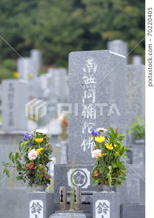 墳墓Nanashi Amida佛的墓碑 70220405