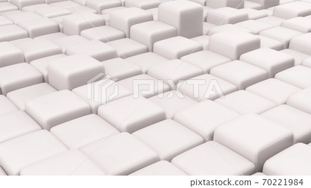 3d rendered texture of cubes at different heights , abstract background 3d rendered texture of cubes at different heights , abstract background 70221984