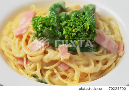 油菜籽和培根奶油意麵 70223700