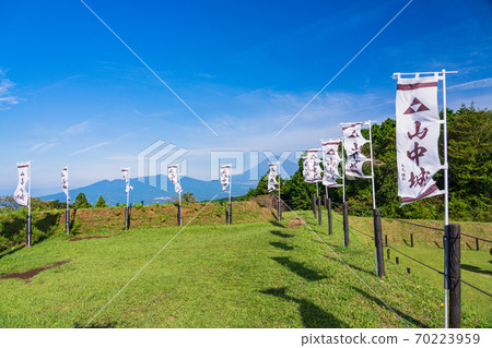 (Shizuoka Prefecture) Autumn Mishima Yamanaka Castle Ruins Park, Mt. Fuji (Shizuoka Prefecture) Autumn Mishima Yamanaka Castle Ruins Park, Mt. Fuji 70223959