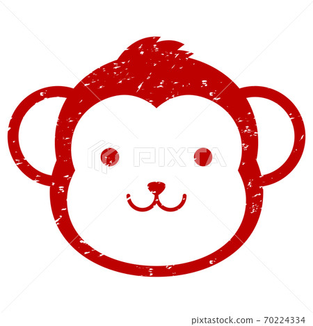 Stamp stamp monkey monkey monkey monkey animal face zodiac icon grunge red Stamp stamp monkey monkey monkey monkey animal face zodiac icon grunge red 70224334