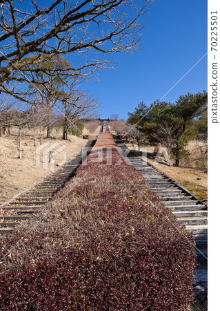 Japan's number one sleeper staircase in Kurinodake Recreation Village 70225501