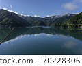 Morning of Okutama Lake 70228306