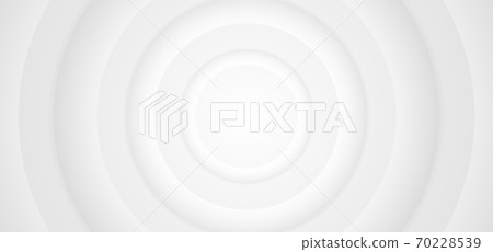 Circle ring shape white background ripple wave style. 70228539