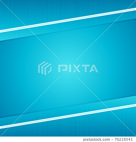 Abstract banner modern frame pattern design cyan color with space. 70228541