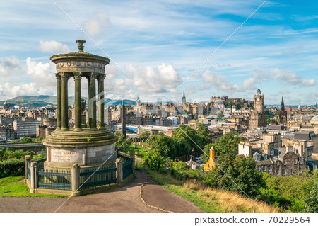 Edinburgh Scotland Skyline ,viewed from Calton Hill 70229564