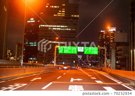 《Tokyo》 Metropolitan Expressway in-vehicle photography / city center loop line 70232934