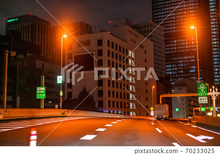 《Tokyo》 Metropolitan Expressway in-vehicle photography / city center loop line 70233025