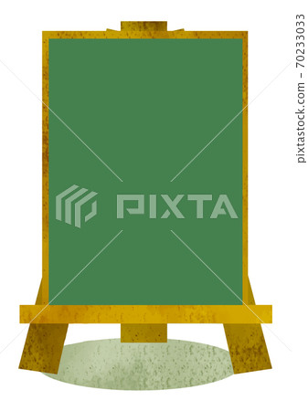 天然木紋紋理的畫架形招牌框架 天然木紋紋理的畫架形招牌框架 70233033