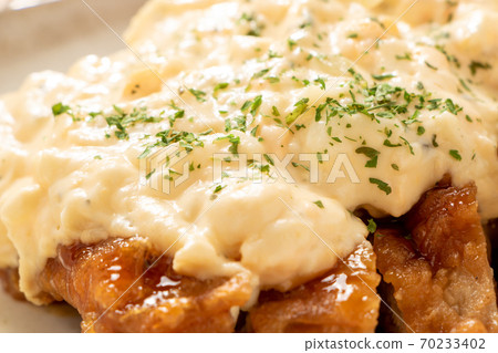 Up of tartar sauce (chicken nanban). 70233402