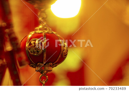 中國，春節，掛飾，中国、春祭り、装飾品、China, Spring Festival, 70233489