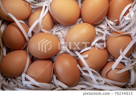 雞蛋，碎紙條，護墊，卵、細断紙、パッド、Eggs, shredded paper, pads, 70234815