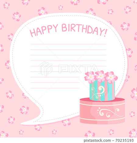 birthday card picture template