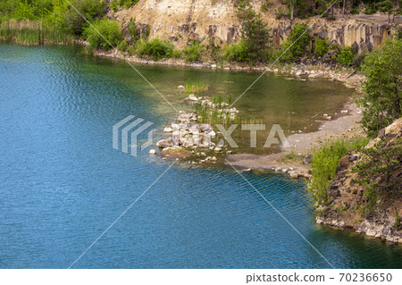 Basalt Pillars Geological Reserve and lake, Ukraine Basalt Pillars Geological Reserve and lake, Ukraine 70236650