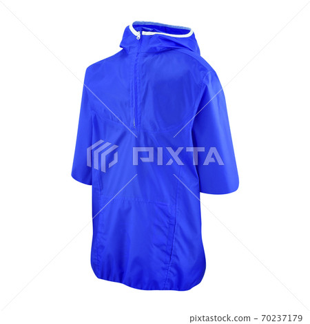 Blue jacket isolated Blue jacket isolated 70237179