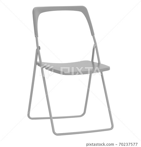 folding chair isolated on white folding chair isolated on white 70237577