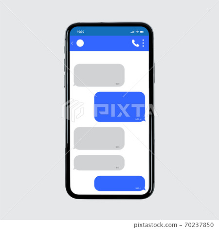 Messenger Mobile Chat Template UI Social App 70237850