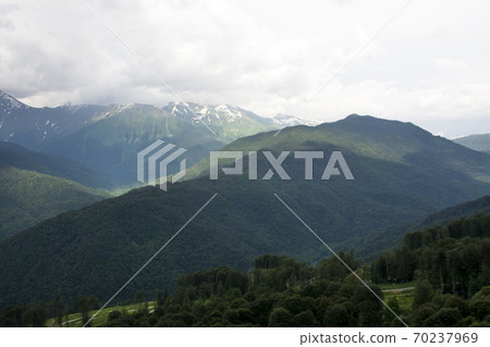 Cloudy valley 70237969