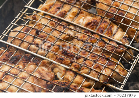 Delicious and juicy chicken background Delicious and juicy chicken background 70237979