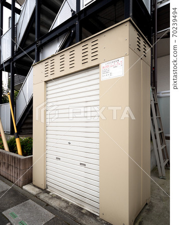 LP gas supply facility for apartments LP gas supply facility for apartments 70239494