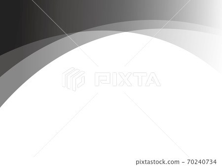 Abstract curve frame - Stock Illustration [70240734] - PIXTA