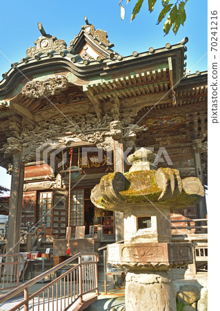 Chichibu Walk: Chichibu 13th Fudasho, Flag Shimoyama, Jiganji Temple, Soto Sect 70241216