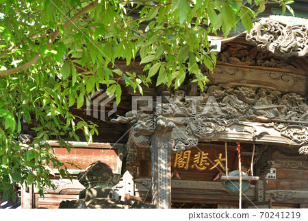 秩父步道：秩父第13號Fudasho，下山旗，Jiyokuji寺，Soto宗派 70241219