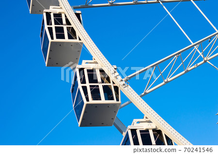 Ferris wheel cabin close up Ferris wheel cabin close up 70241546