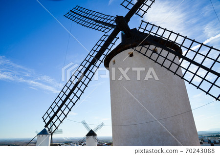 Windmill of Campo de Criptana (La Mancha, Spain) 70243088