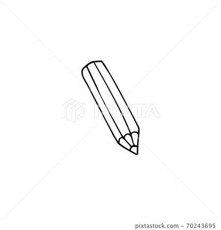 Vector hand drawn doodle sketch pencil - Stock Illustration [70243695 ...