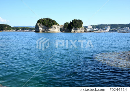 View of Engetsu Island from Banshoyama Park 70244514