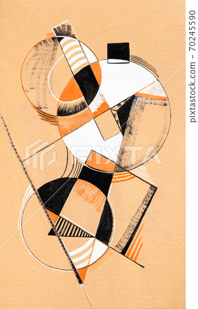 colored abstract figures, shapes colored abstract figures, shapes 70245590