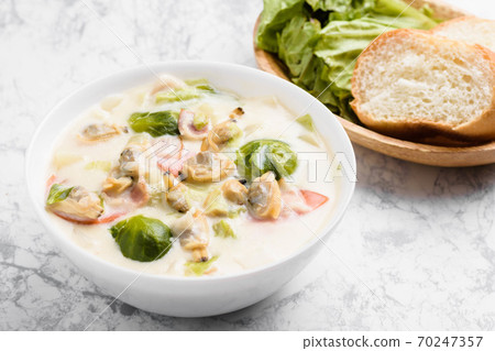 Clam chowder Clam chowder 70247357