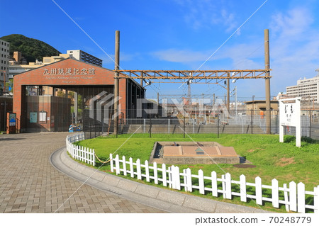 [Fukuoka Prefecture] Kyushu Railway Memorial Station in fine weather 70248779