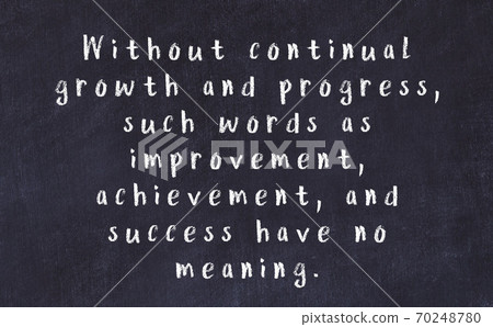 Chalk wise inscription on black chalkboard Chalk wise inscription on black chalkboard 70248780