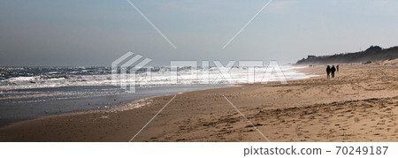 Montauk Beach on a cool April day Montauk Beach on a cool April day 70249187
