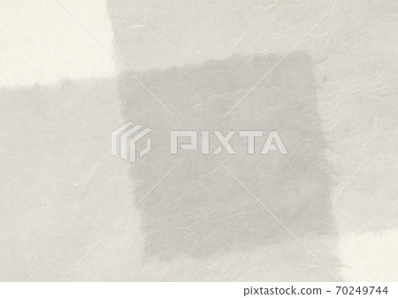 日式背景材料---日本紙，撕紙，紋理灰色 70249744