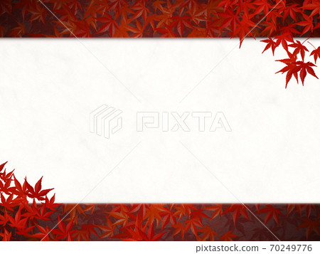 Frame of autumn leaves spread Frame of autumn leaves spread 70249776