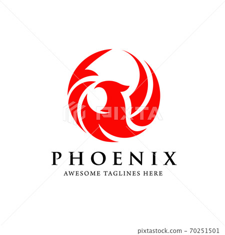 phoenix, fire, logo 70251501